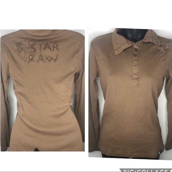 g star collar shirt
